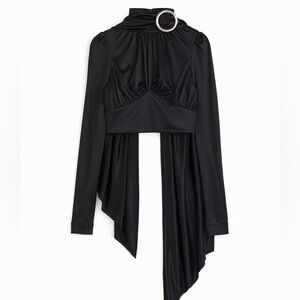 Rabanne x H&M Jersey Top with Buckle Detail